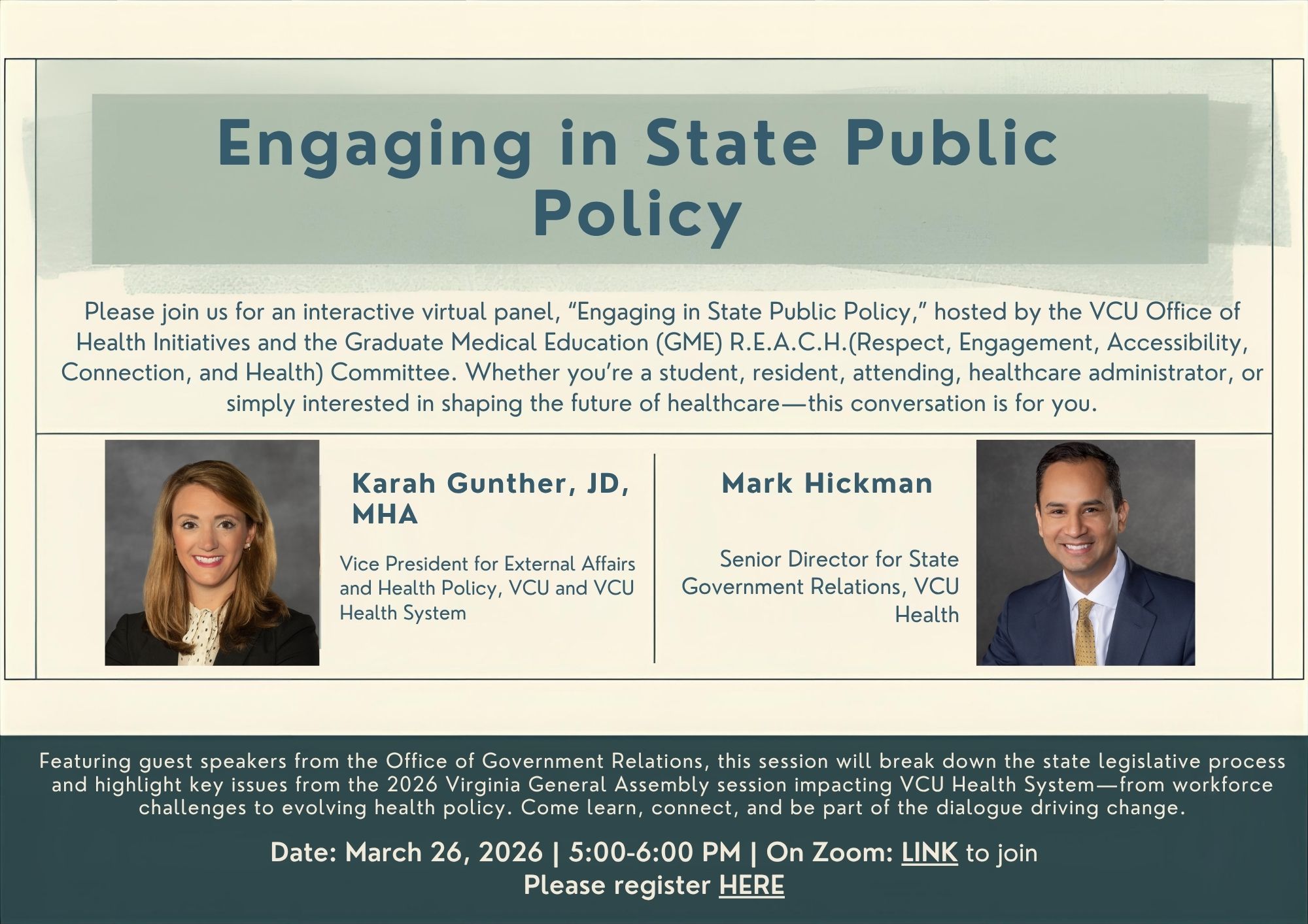 A descriptive flyer for an upcoing event